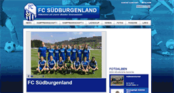Desktop Screenshot of fcsuedburgenland.at